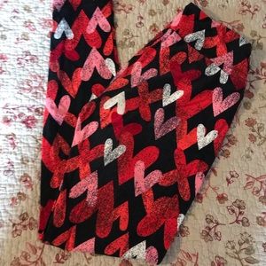 LLR valentines leggings OS